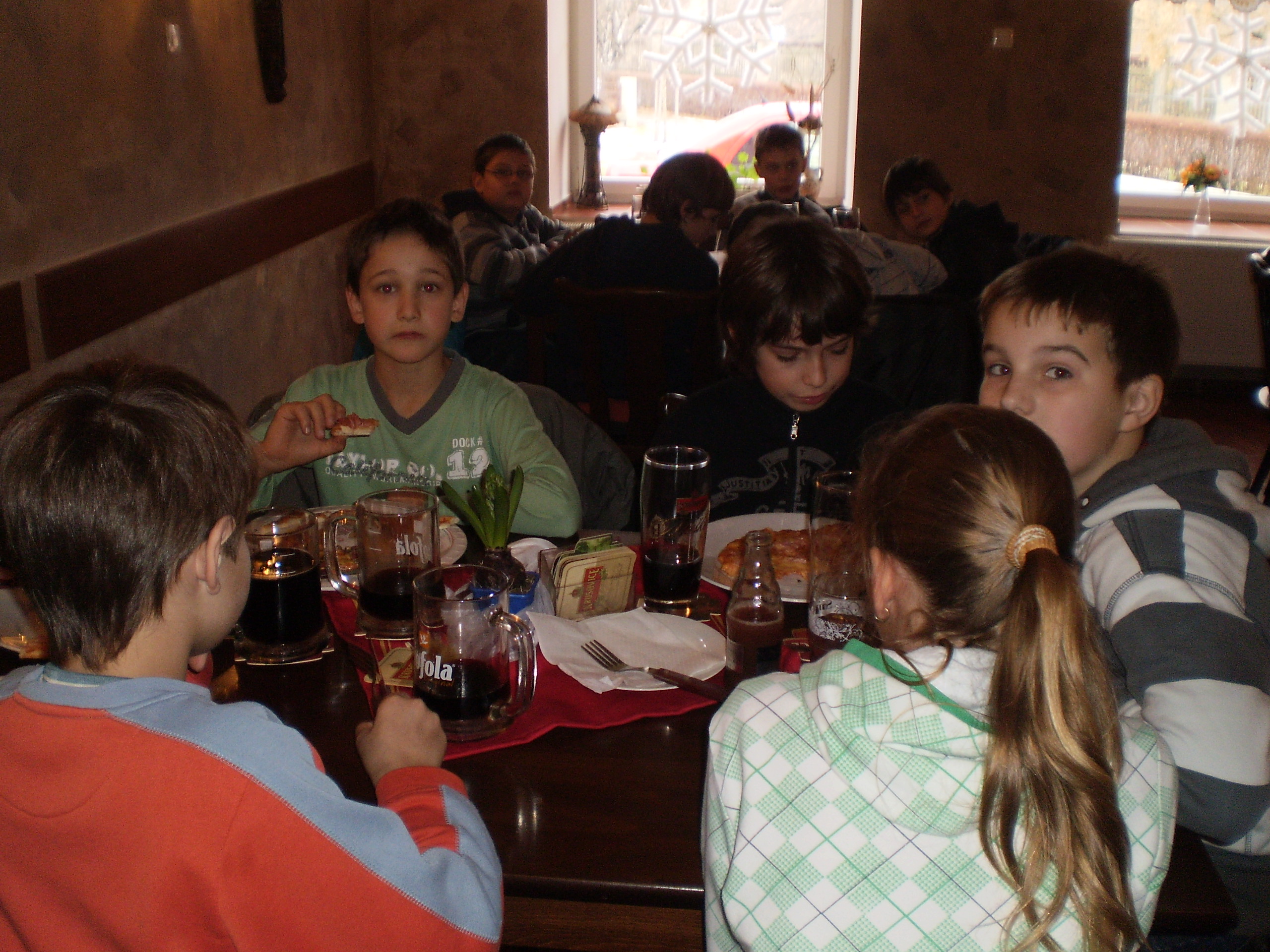 V pizzérii